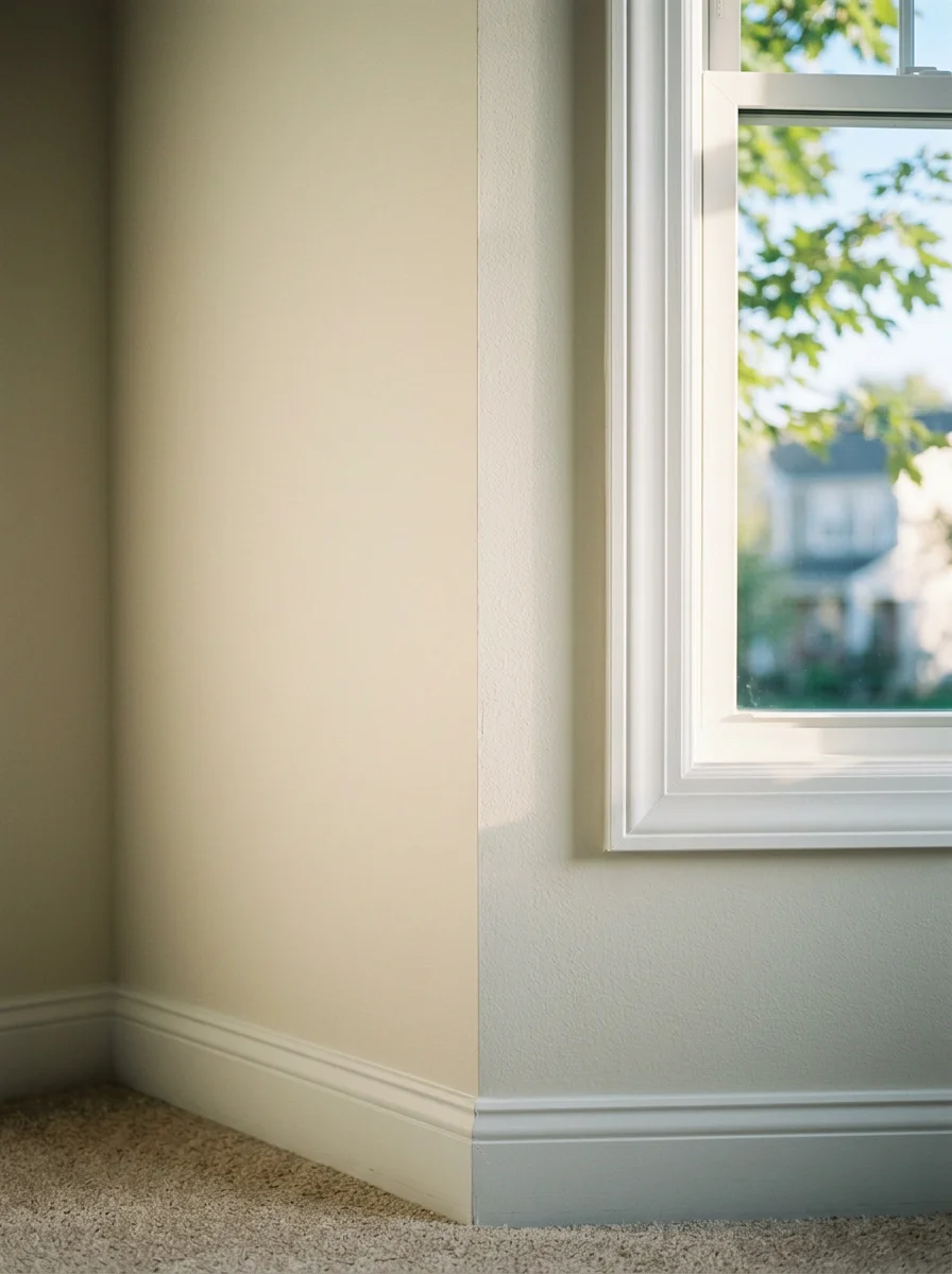 Professional interior painting and drywall finishing work in modern Elmhurst home