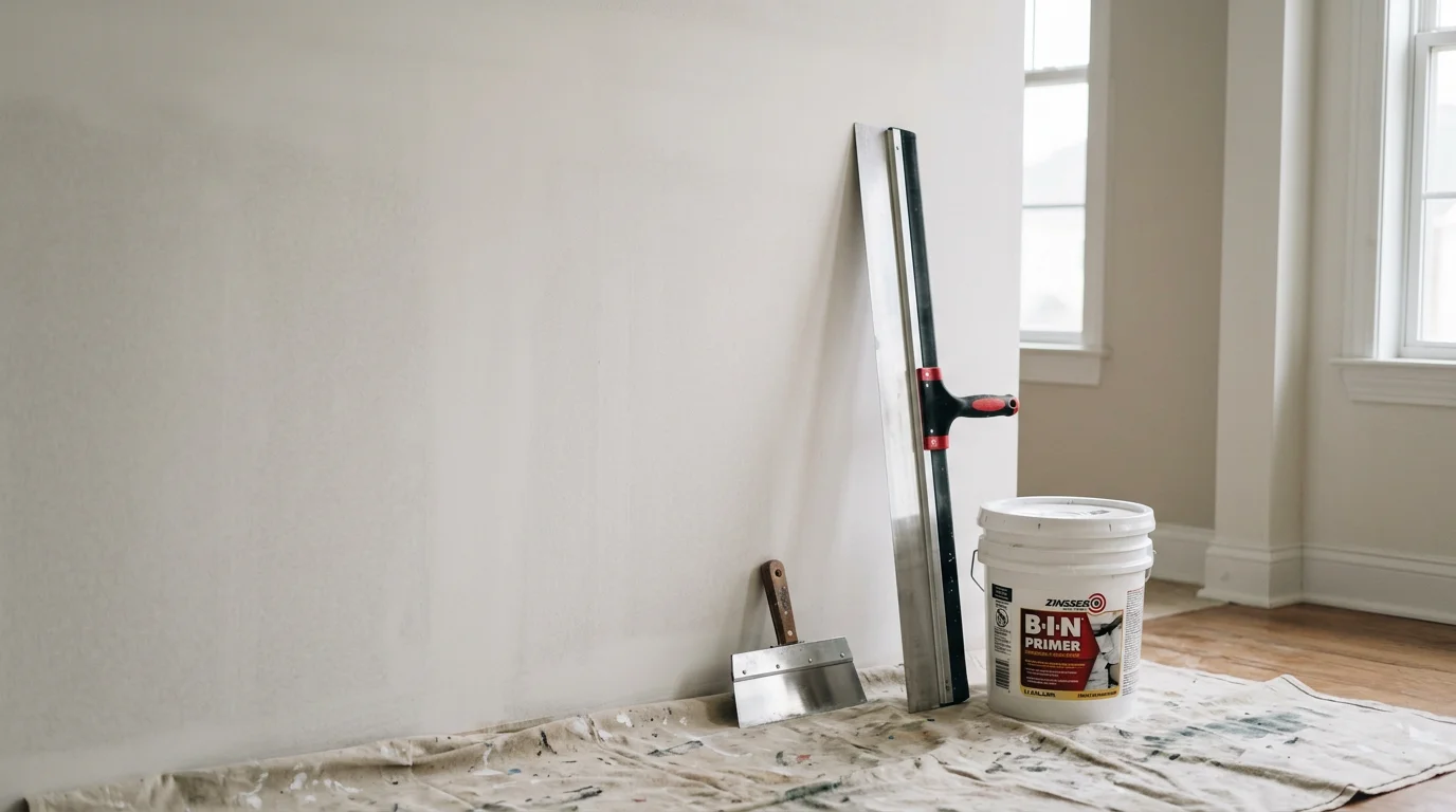 A freshly wallpapered dining room wall in a Channahon home, showing tight seams, aligned pattern repeats, and clean edges along the trim and ceiling line.